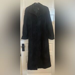Elegant Steve by Searle Black Alpaca Teddy Coat